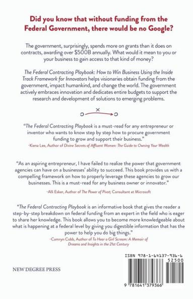 The Federal Contracting Playbook: How to Win Business Using the Inside Track Framework for Innovators