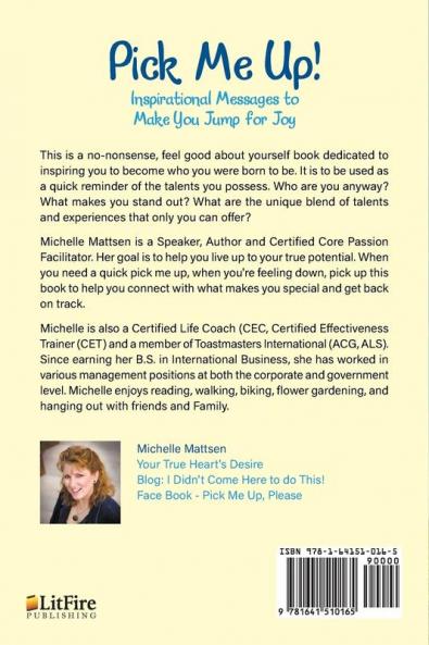 Pick Me Up! Inspirational Messages to Make You Jump for Joy: Inspirational Messages to Make You Jump for Joy