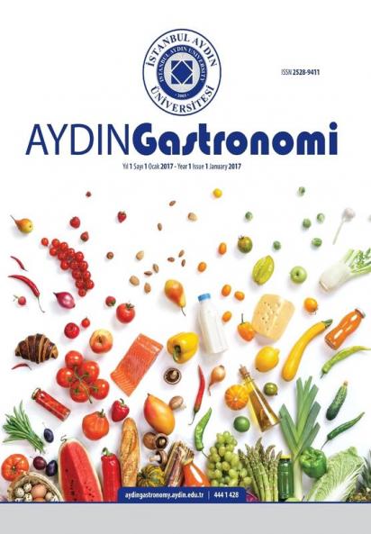 Aydin Gastronomi: 2017 (Yil 1 Sayi 1)