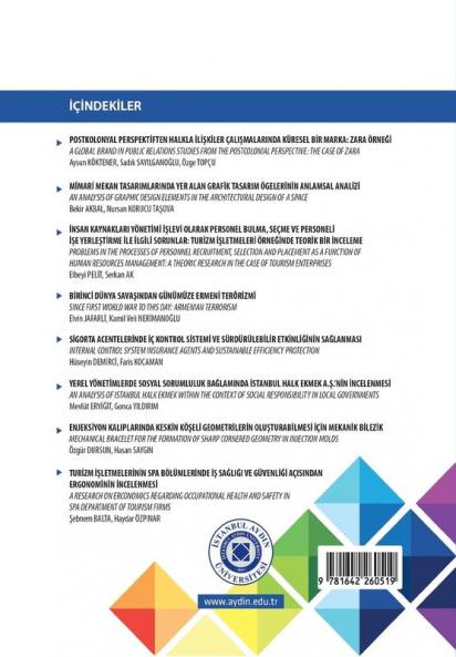 ISTANBUL AYDIN UNiVERSiTESI DERGISI
