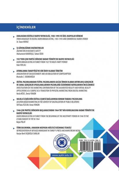 iSTANBUL AYDIN ��NiVERSiTESi DERGiSi