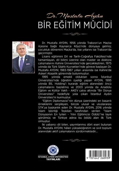 Dr. Mustafa AYDIN: Bir Eğitim Mucidi