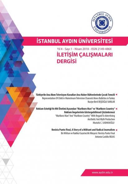 Istanbul Aydin University: Iletisim Calismalari Dergisi: 2018 (Yıl 4 Sayı 1 Nisan - 2018)