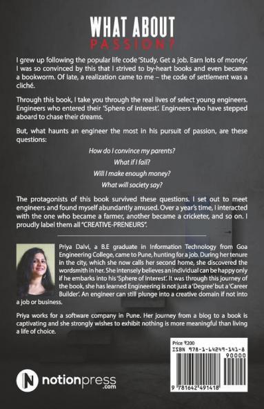 What About Passion? : Journeys Of 12 Engineers Who In Their 20’S Created Success Stories Towards Success