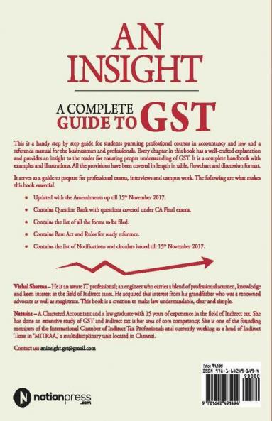 An insight : A complete guide to GST