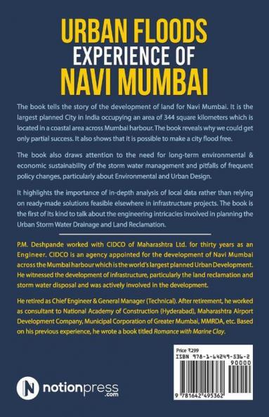 Urban Floods: Experience Of Navi Mumbai