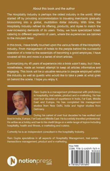 Hotels An Enigma : A Professional-š„´s Insight Into The Hospitality Industry