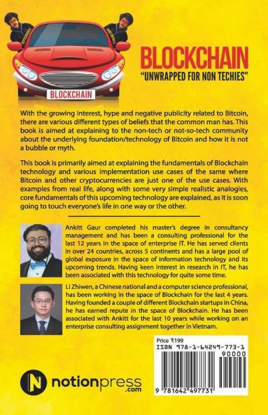 Blockchain "Unwrapped For Non Techies"