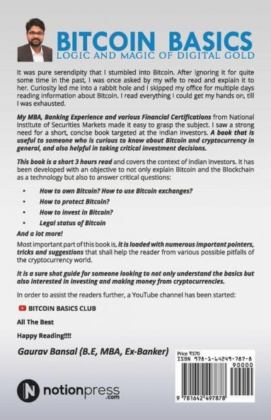 Bitcoin Basics : Logic And Magic Of Digital Gold (Color)