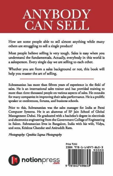 Anybody Can Sell : Practical Tips to Master the Art of Selling