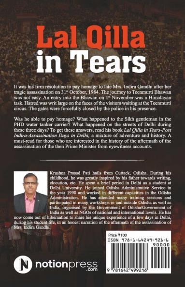 Lal Qilla In Tears: Post Indira-Assassination Days In Delhi