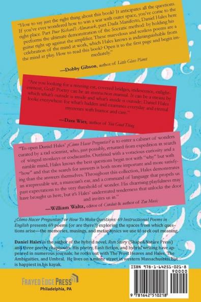 ¿Cómo Hacer Preguntas? or How To Make Questions: 69 Instructional Poems in English