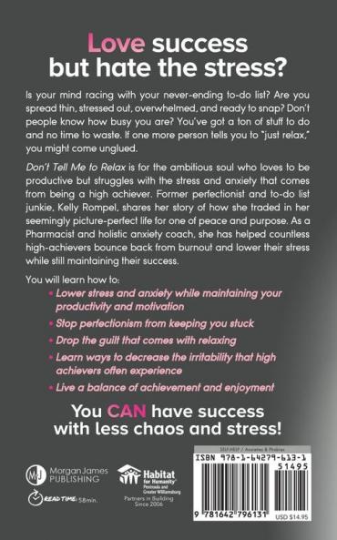 Don't Tell Me to Relax!