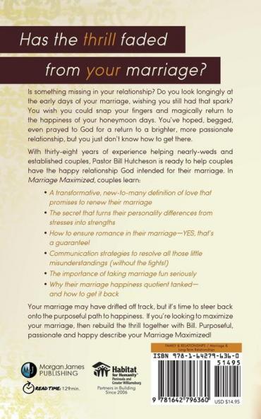 Marriage Maximized