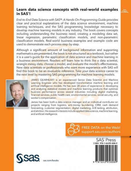 End-to-End Data Science with SAS: A Hands-On Programming Guide