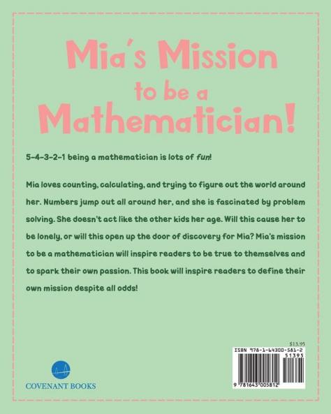 Mia's Mission to be a Mathematician!