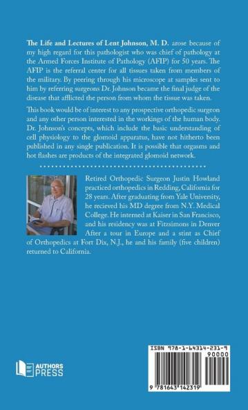 Life and Lectures of Lent Johnson M. D.