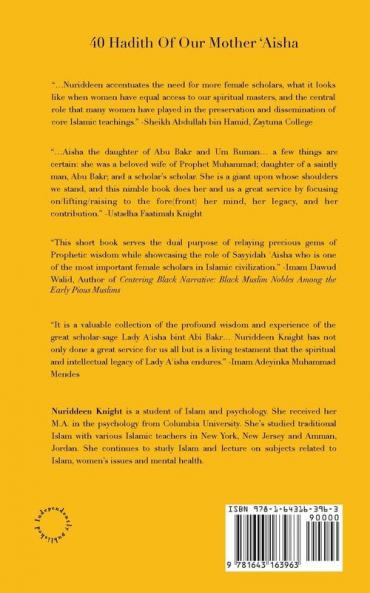 40 Hadith of 'Aisha