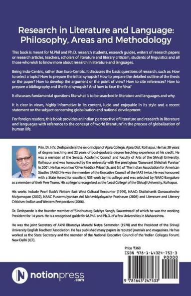 Research In Literature And Language Philosophy Areas And Methodology