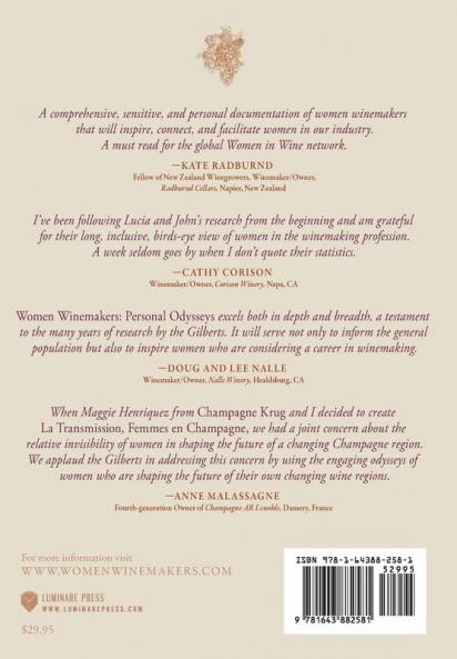 Women Winemakers: Personal Odysseys