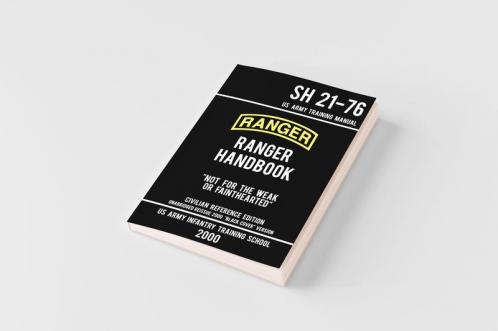US Army Ranger Handbook SH 21-76 - "Black Cover" Version (2000 Civilian Reference Edition)