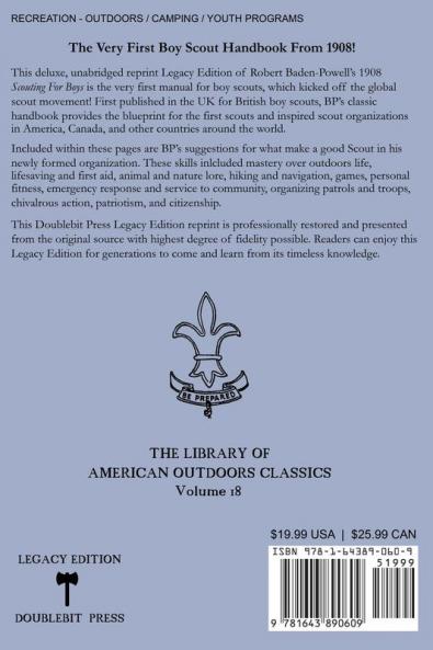 Scouting For Boys 1908 Version (Legacy Edition)