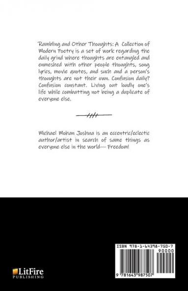 Ramblings & Other Thoughts - A Collection of Modern Poetry