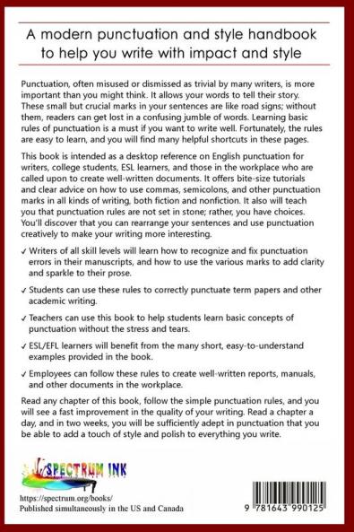 Quick & Easy English Punctuation