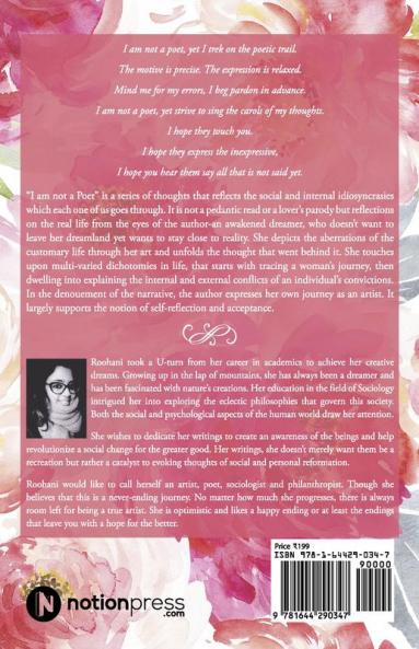 I am not a Poet : Break your silence series