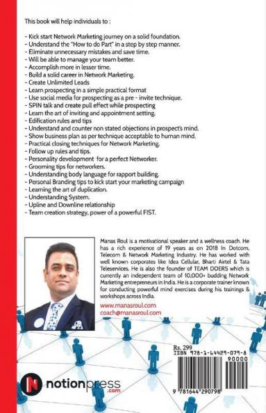 Step By Step Guide For Network Marketing: “Why What How” - Construction Manual On Network Marketing