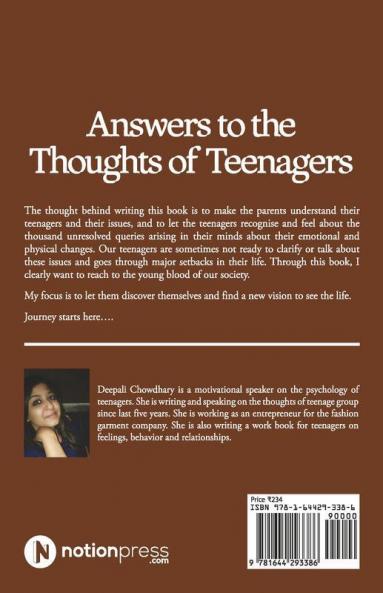 Answers To The Thoughts Of Teenagers