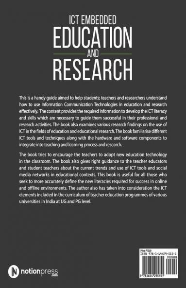 Ict Embedded Education And Research : A Hand Guide For Teachers And Researchers