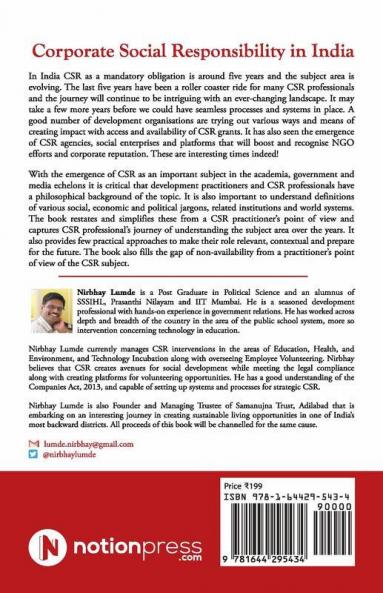 Corporate Social Responsibility In India A Practitioner’S Perspective