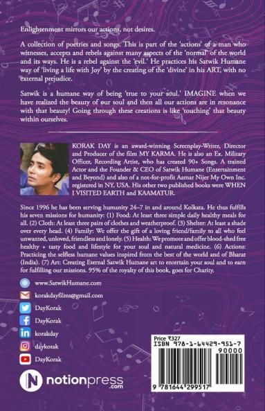 SONGS OF A SATWIK SOUL : A Book of Poetries
