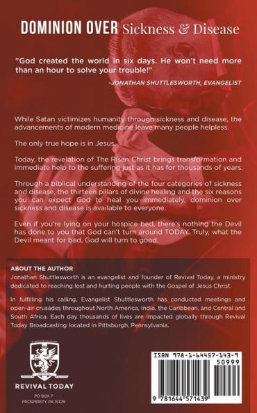 Dominion Over Sickness and Disease