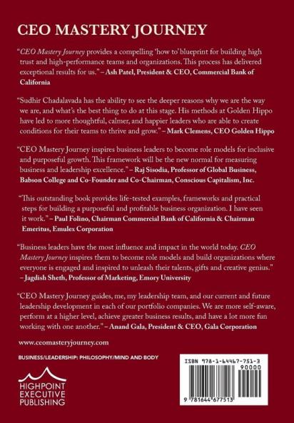 CEO Mastery Journey: 7 Breakthrough Practices to Propel Successful Leaders to Greatness