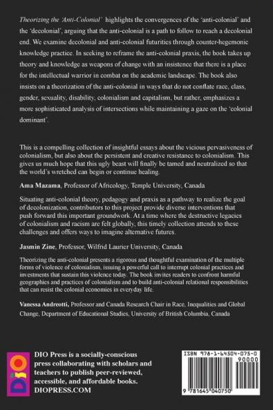 Theorizing the 'Anti-Colonial'