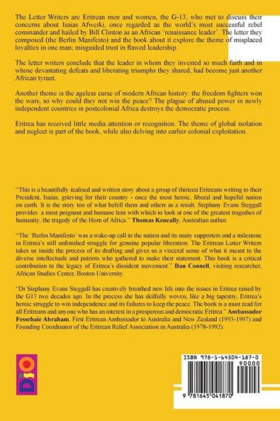 The Eritrean Letter Writers: Dear Mr. President: 29 (Critical Pedagogies)