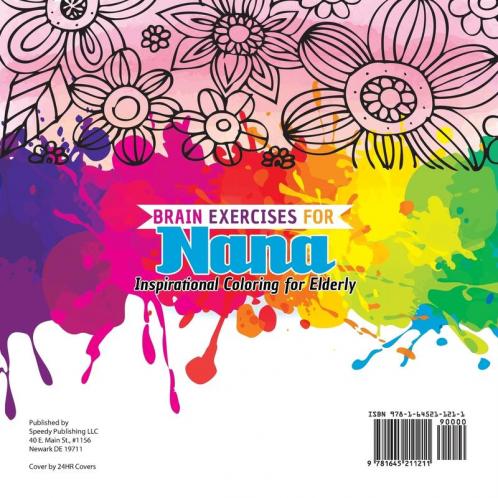 Brain Exercises for Nana | Inspirational Coloring for Elderly