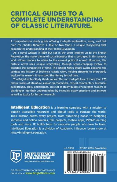 Study Guide to A Tale of Two Cities by Charles Dickens