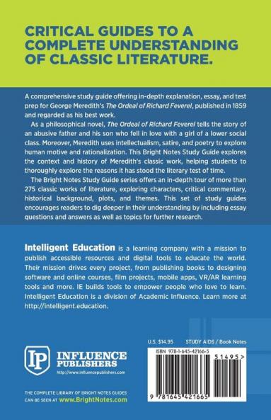 Study Guide to The Ordeal of Richard Feverel by George Meredith