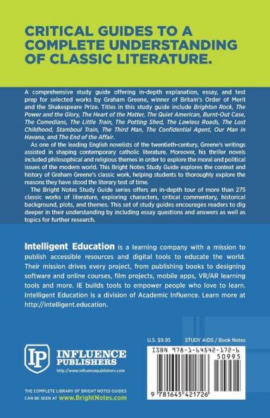 Study Guide to Brighton Rock and Other Works by Graham Greene