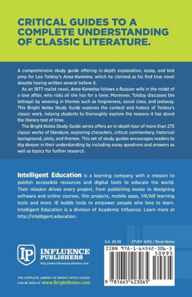 Study Guide to Anna Karenina by Leo Tolstoy