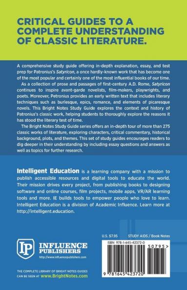 Study Guide to Satyricon by Petronius