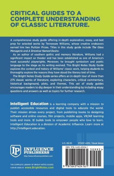 Study Guide to The Glass Menagerie and A Streetcar Named Desire by Tennessee Williams