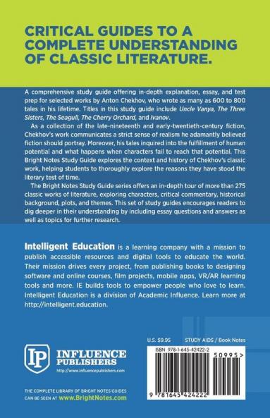 Study Guide to Ivanov and Other Works by Anton Chekhov