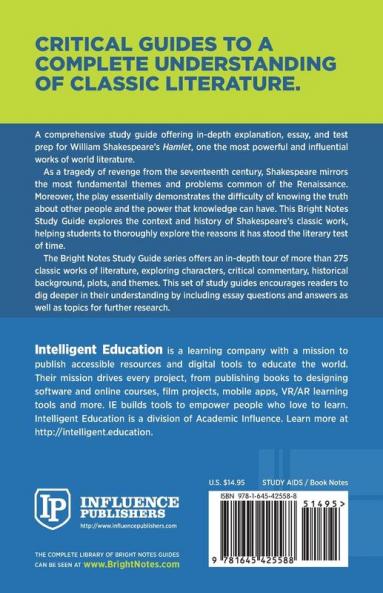 Study Guide to Hamlet by William Shakespeare