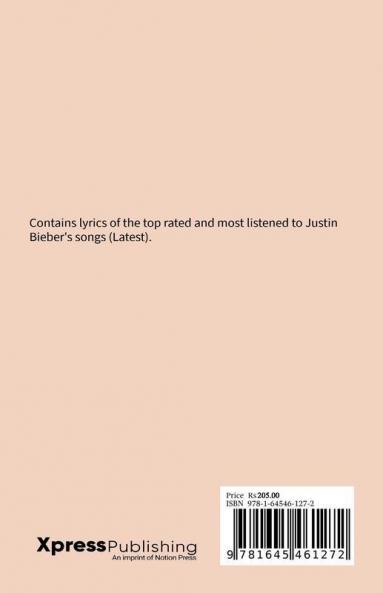 The Lyrics Book - Best Of Justin Bieber