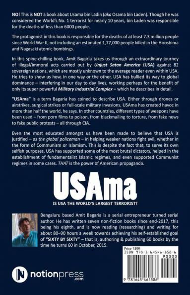 USAma(2nd Edition) : IS USA THE WORLD'S LARGEST TERRORIST?