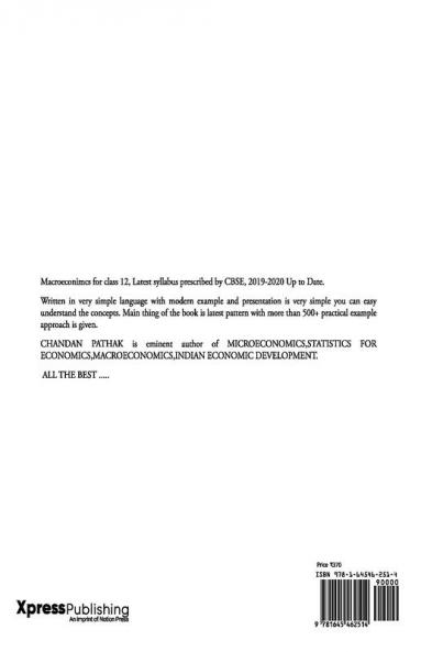 INTRODUCTORY MACROECONOMICS CLASS 12 / प्रारंभिक समष्टि अर्थशास्त्र